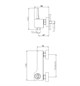 WONZON & WOGHAND Смеситель для душа SHARK, Хром (WW-48B4101-CR) WW-48B4101-CR
