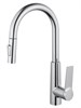 WONZON & WOGHAND Смеситель для кухни с выдвижным изливом , Хром (WW-A20782-CR) WW-A20782-CR