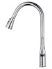 WONZON & WOGHAND Смеситель для кухни с выдвижным изливом , Хром (WW-AE54123-CR) WW-AE54123-CR