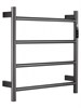 WONZON & WOGHAND Полотенцесушитель электрический BONN, Темный графит (WW-AL404-GM) WW-AL404-GM