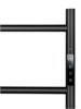WONZON & WOGHAND Полотенцесушитель электрический BONN, Темный графит (WW-AL405-GM) WW-AL405-GM