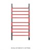 WONZON & WOGHAND Полотенцесушитель электрический BONN, Темный графит (WW-AL405-GM) WW-AL405-GM