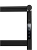 WONZON & WOGHAND Полотенцесушитель электрический ESSEN, Черный матовый (WW-A403-MB) WW-A403-MB