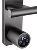 WONZON & WOGHAND Полотенцесушитель электрический N?RNBERG, Темный графит (WW-AL342-GM) WW-AL342-GM