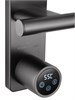 WONZON & WOGHAND Полотенцесушитель электрический N?RNBERG, Темный графит (WW-AL349-GM) WW-AL349-GM