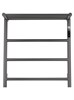 WONZON & WOGHAND Полотенцесушитель электрический с полкой BONN, Темный графит (WW-AL402-GM) WW-AL402-GM