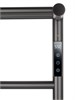 WONZON & WOGHAND Полотенцесушитель электрический с полкой BONN, Темный графит (WW-AL402-GM) WW-AL402-GM