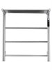 WONZON & WOGHAND Полотенцесушитель электрический с полкой BONN, Хром (WW-AL402-CR) WW-AL402-CR