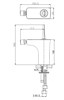 WONZON & WOGHAND Смеситель для биде SHARK, Хром (WW-48B5001-CR) WW-48B5001-CR