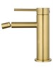 WONZON & WOGHAND Смеситель для биде STICK, Брашированное золото (WW-88339017-BG) WW-88339017-BG