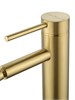 WONZON & WOGHAND Смеситель для биде STICK, Брашированное золото (WW-88339017-BG) WW-88339017-BG
