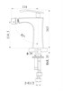WONZON & WOGHAND Смеситель для биде TRIUMPH, Хром (WW-565001-CR) WW-565001-CR