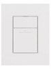 WONZON & WOGHAND Кнопка смыва для инсталляции пневматическая , Белый матовый (WW-IB256-MW) WW-IB256-MW
