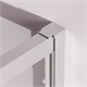AM.PM Above Душевое ограждение 90x90 квадратное, раздвижнве двери, профиль хром матовый, стекло прозрачное W9XG-403-9090-MT