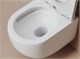CERAMICA NOVA Подвесной унитаз Пик (UP) безободковый, смыв Торнадо, с крепежом для полностью скрытого монтажа, ультратонким сидением с функцией быстрого снятия и крышкой с функцией плавного закрытия, цвет белый матовый CN4007MW
