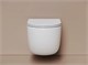 CERAMICA NOVA Подвесной унитаз Пик (UP) безободковый, смыв Торнадо, с крепежом для полностью скрытого монтажа, ультратонким сидением с функцией быстрого снятия и крышкой с функцией плавного закрытия, цвет белый матовый CN4007MW