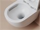 CERAMICA NOVA Подвесной унитаз Тренд (Vogue) Торнадо безободковый, с ультратонким сиденьем с микролифтом и функцией быстрого снятия, с креплением скрытого монтажа,цвет белый матовый CN4008TMW