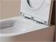 CERAMICA NOVA Подвесной унитаз Тренд (Vogue) Торнадо безободковый, с ультратонким сиденьем с микролифтом и функцией быстрого снятия, с креплением скрытого монтажа,цвет белый матовый CN4008TMW