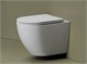 CERAMICA NOVA Унитаз подвесной Амато (Amato), смыв торнадо, 54x36x37, крышка - сиденье из дюропласта с микролифтом и функцией быстрого снятия, скрытые крепления, цвет белый, арт CN4013T CN4013T