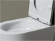 CERAMICA NOVA Унитаз подвесной Маттео (Matteo) CN4016T торнадо, с сиденьем микролифт, белый CN4016T