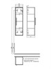 IDDIS Пенал подвесной, 30 см, серый, Слайд Икс (Slide X), SLX30G0i97 SLX30G0i97