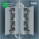 IDDIS Пенал подвесной, 30 см, белый, Слайд Икс (Slide X), SLX30W0i97 SLX30W0i97
