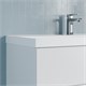 IDDIS Тумба с умывальником, подвесная, 100 см, белый, Слайд Икс (Slide X), SLX10W0i95K подходит умыв. 4511000i28 SLX10W0i95K