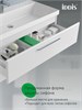 IDDIS Тумба с умывальником, подвесная, 100 см, белый, Слайд Икс (Slide X), SLX10W0i95K подходит умыв. 4511000i28 SLX10W0i95K