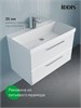 IDDIS Тумба с умывальником, подвесная, 80 см, белый, Слайд Икс (Slide X), SLX80W0i95K подходит умыв. 4518000i28 SLX80W0i95K