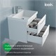 IDDIS Тумба с умывальником, подвесная, 60 см, белый, Слайд Икс (Slide X), SLX60W0i95K подходит умыв. 4516000i28 SLX60W0i95K
