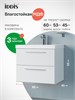 IDDIS Тумба с умывальником, подвесная, 60 см, белый, Слайд Икс (Slide X), SLX60W0i95K подходит умыв. 4516000i28 SLX60W0i95K