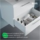 IDDIS Тумба подвесная, 60 см, белый, Слайд Икс (Slide X), SLX60W0i95 подходит умыв. 4516000i28 SLX60W0i95