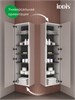 IDDIS Пенал подвесной, 40 см, белый, Клауд Икс (Cloud X), CLX40W0i97 CLX40W0i97