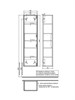IDDIS Пенал подвесной, 40 см, белый, Клауд Икс (Cloud X), CLX40W0i97 CLX40W0i97