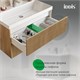 IDDIS Тумба с умывальником подвесная, 80 см, светлый дуб, Билд (Bild) 2.0, BIL80V1i95K подходит умыв. 4518000i28 BIL80V1i95K