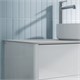 IDDIS Столешница, керамогранит, 100 см, белый мрамор, Оптима Хоум (Optima Home), OPH10M0i89 OPH10M0i89