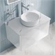 IDDIS Столешница, керамогранит, 80 см, белый мрамор, Оптима Хоум (Optima Home), OPH80M0i89 OPH80M0i89