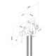 IDDIS Аксес (Axes), 005. Встраиваемый смеситель с гигиеническим душем, хром глянцевый 005SBR0i08