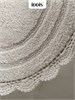 IDDIS Коврик для ванной комнаты, 65 см, круг, хлопок, кремовый, DR01C65i12 DR01C65i12