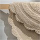 IDDIS Коврик для ванной комнаты, 65 см, круг, хлопок, бежевый, DR03C65i12 DR03C65i12