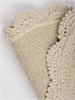 IDDIS Коврик для ванной комнаты, 65 см, круг, хлопок, бежевый, DR03C65i12 DR03C65i12