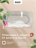 IDDIS Коврик для ванной комнаты, 70x120, овал, хлопок, серый, DSOL02Ci12 DSOL02Ci12