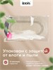 IDDIS Коврик для ванной комнаты, 70x120, овал, хлопок, бежевый, DSOL03Ci12 DSOL03Ci12