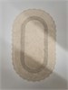 IDDIS Коврик для ванной комнаты, 70x120, овал, хлопок, бежевый, DSOL03Ci12 DSOL03Ci12