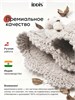 IDDIS Коврик для ванной комнаты, 50x80, прямоугольный, хлопок, серый, DSQS02Ci12 DSQS02Ci12