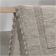 IDDIS Коврик для ванной комнаты, 70x120, прямоугольный, хлопок, серый, DSQL02Ci12 DSQL02Ci12