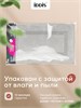 IDDIS Коврик для ванной комнаты, 70x120, прямоугольный, хлопок, серый, DSQL02Ci12 DSQL02Ci12