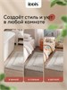 IDDIS Набор ковриков для ванной комнаты, 50х80 + 50х50, прямоугольный, хлопок, серый, DSET05Ci13 DSET05Ci13