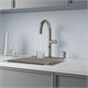 IDDIS SPNBNCFi05, Смеситель для кухни с каналом для фильтрованной воды и круговым дивертором,сатин,Спин (Spin),ID SPNBNCFi05