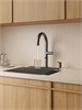 IDDIS SPNGMCFi05,Смеситель для кухни с каналом для фильтрованной воды и круговым дивертором,графит,Спин (Spin),ID SPNGMCFi05